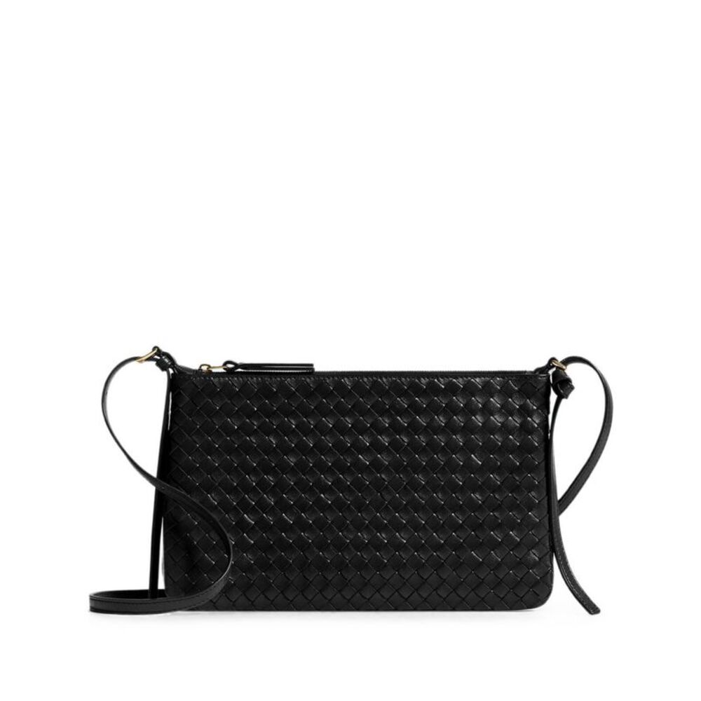 Bottega Veneta Women Piccolo Medium Leather Pouch